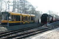 Straßenbahn und Dampfzug - 11,6/88,9 KB