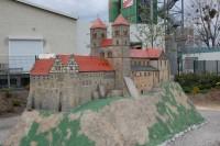Modell der Quedlinburger Stiftskirche