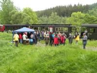 Picknick bei Kilometer 18,5 (am Uhlenbach zwischen Silberhütte und Straßberg)