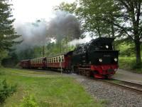 Scheinanfahrt vor dem Haltepunkt Birkenmoor (2)