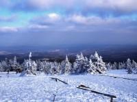 Blick vom Bf Brocken nach Wernigerode