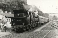 Lok 99 1027 vor einem Sonderzug auf der Rbelandbahn am 02.07.1983 (2)