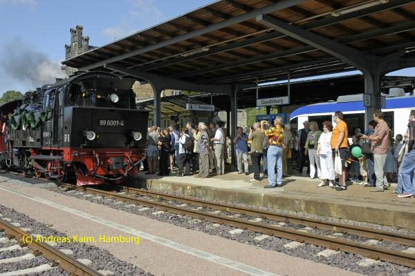 Lok 99&nbsp;6001 in Quedlinburg