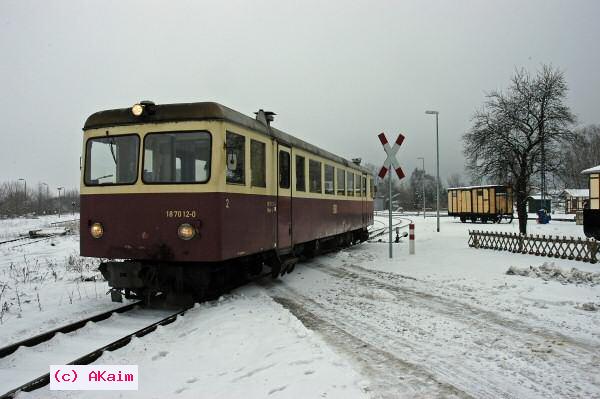 Ausfahrt aus Bf Gernrode
